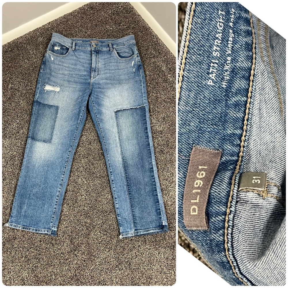 DL1961 Patti Straight {High Rise Vintage Ankle}
Sz 31